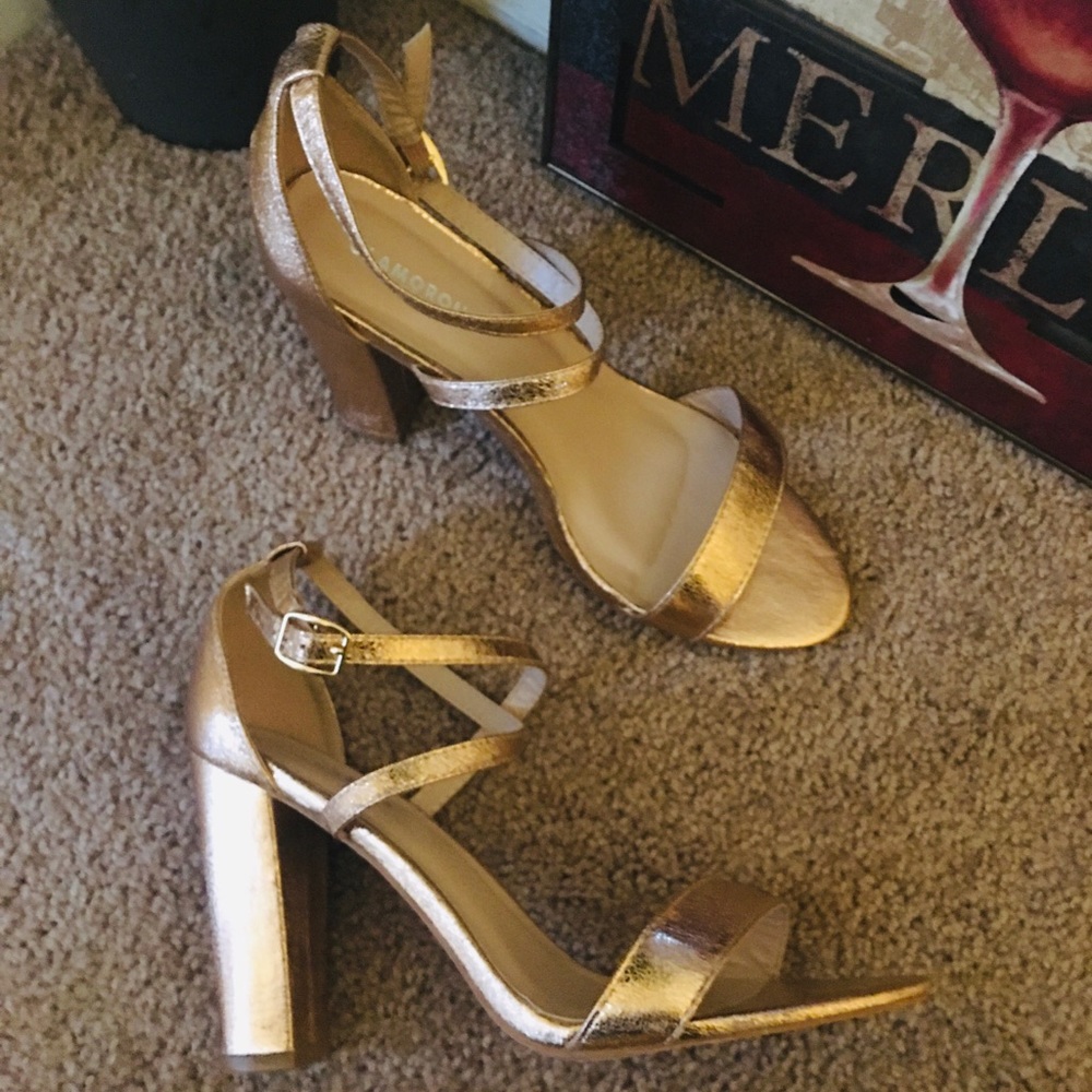 Rose Gold Pumps